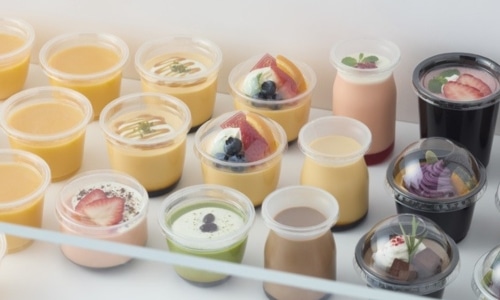 プリンカップ 使用イメージ