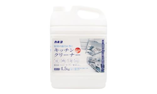 カネヨ石鹸 厨房用洗剤 キッチンクリーナー 4.5L 1本